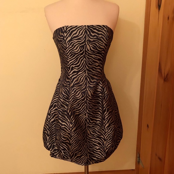 Vintage Cache Zebra Dress - Picture 7 of 12